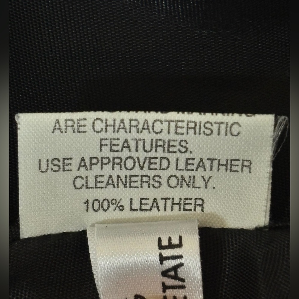 Maxfield Parrish Authentic Classic Black 100% Lea… - image 4